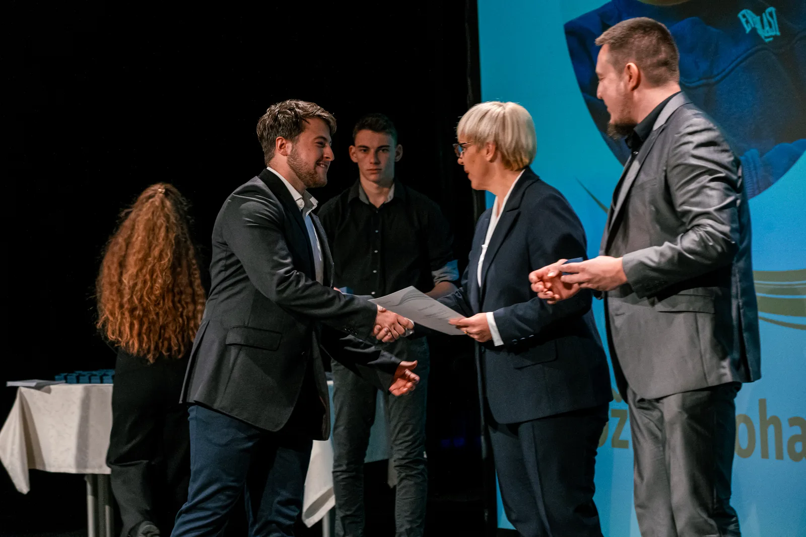 I receive my Gold MEPI certificate during the 2025 award presentation
