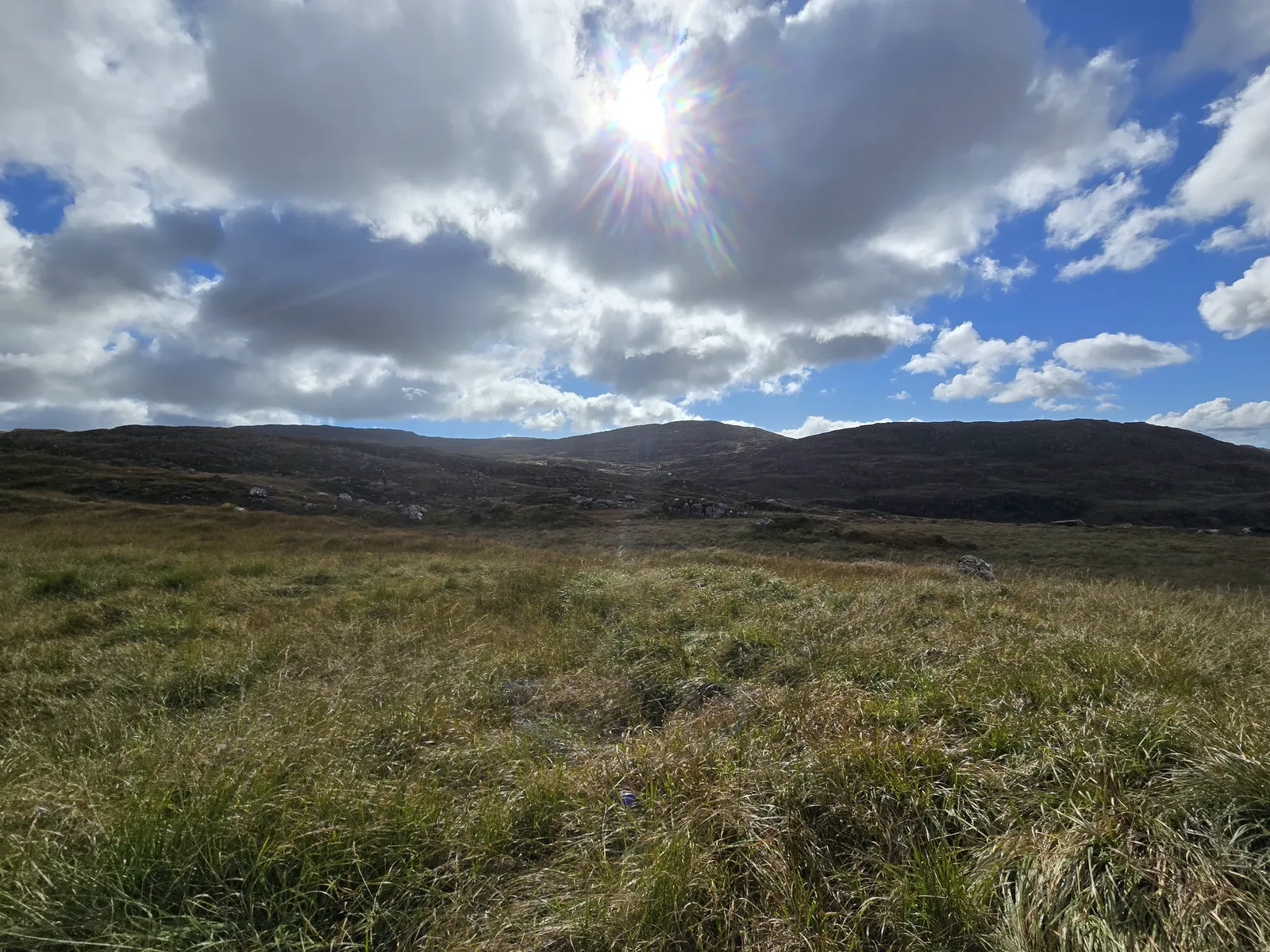 Open Irish landscape photographed during my Gold MEPI journey